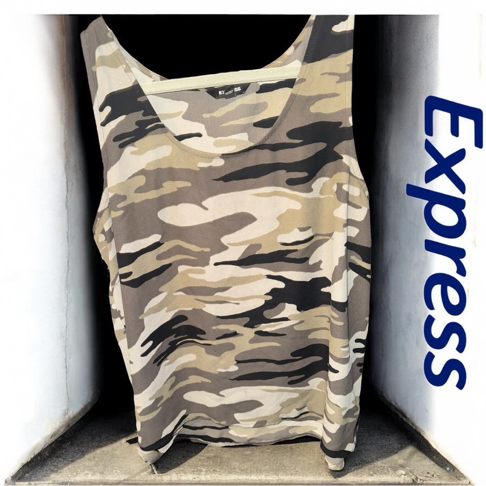Express Camouflage Tank Top